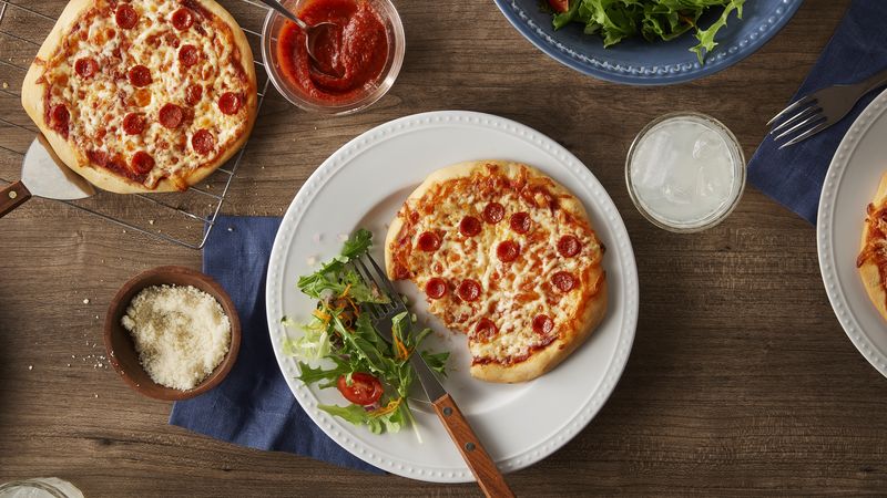 Mini Pepperoni Pizzas