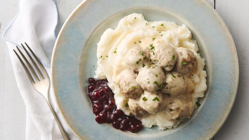 Slow-Cooker Swedish Meatballs