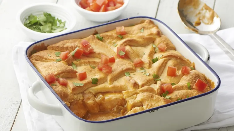 Chicken-Bacon-Ranch Crescent Bake