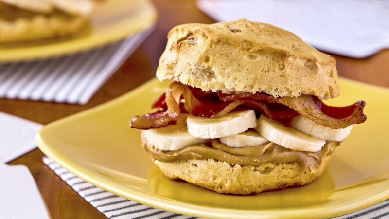The King Maple Biscuit Sandwiches