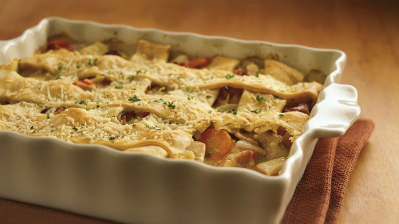 Country Chicken Bacon Pot Pie