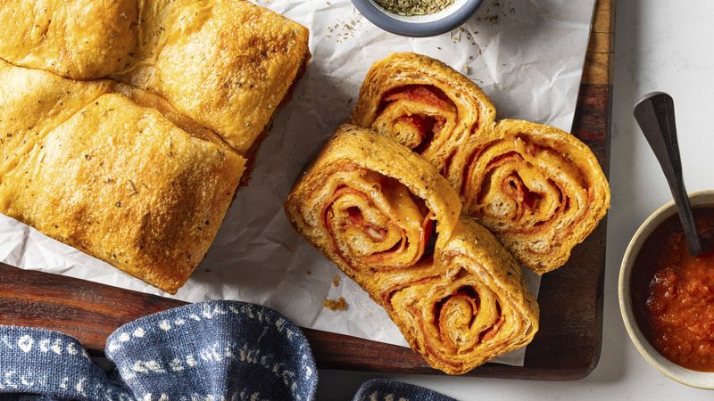 Pizza Crescent Roll Loaf