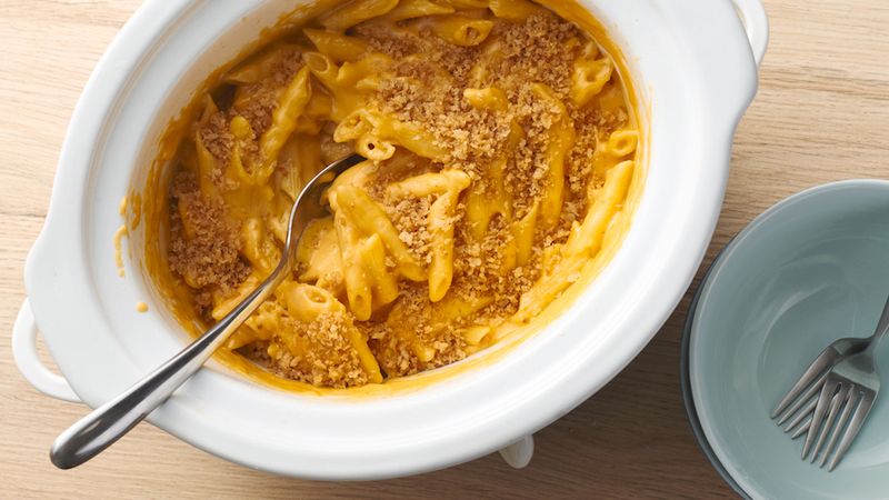 Slow-Cooker Extra-Cheesy Macaroni and Cheese