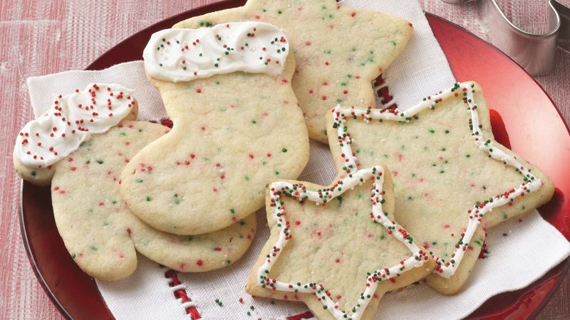 Confetti Christmas Cutout Cookies