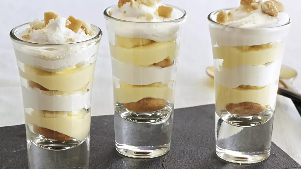 Banana Pudding Shots