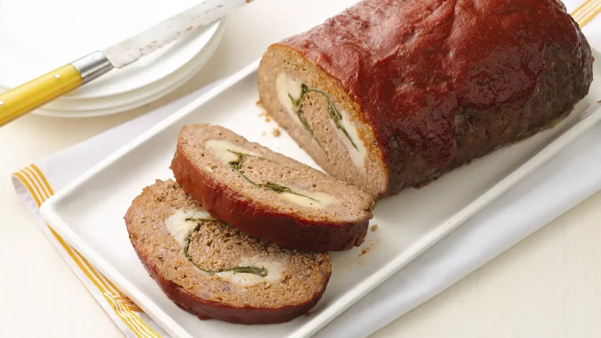 Rolled Italian Meatloaf