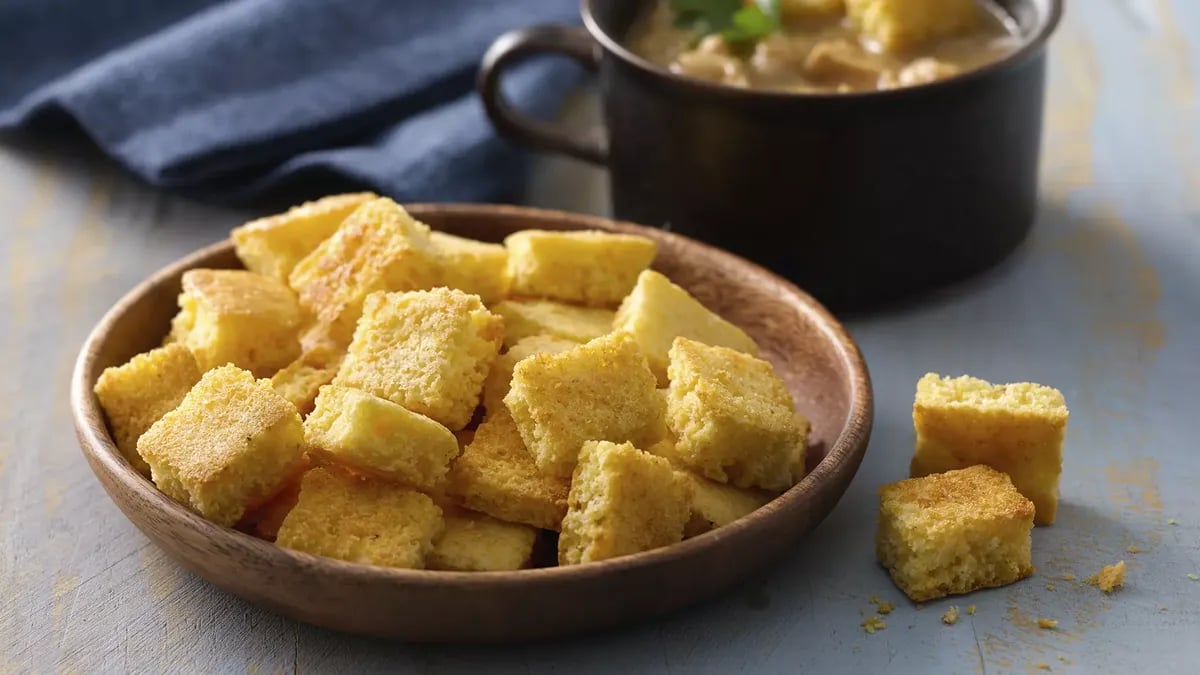 Cornbread Croutons