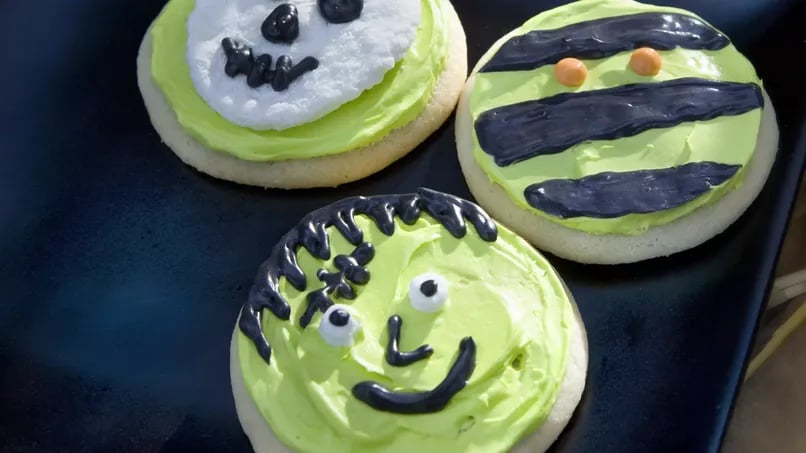 Ghoulish Cookies 