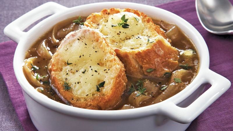 Slow-Cooker Rustic French Onion Soup