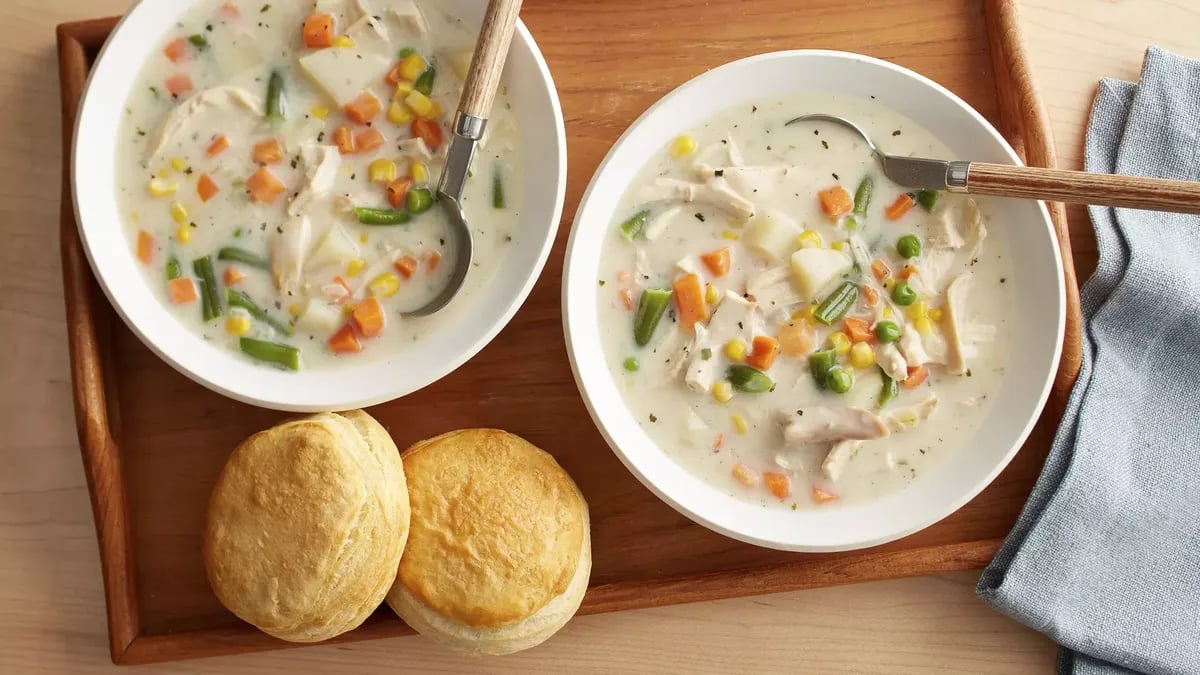 Chicken Pot Pie Soup