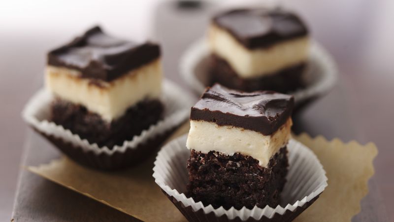 Creamy Coffee Filled Brownies