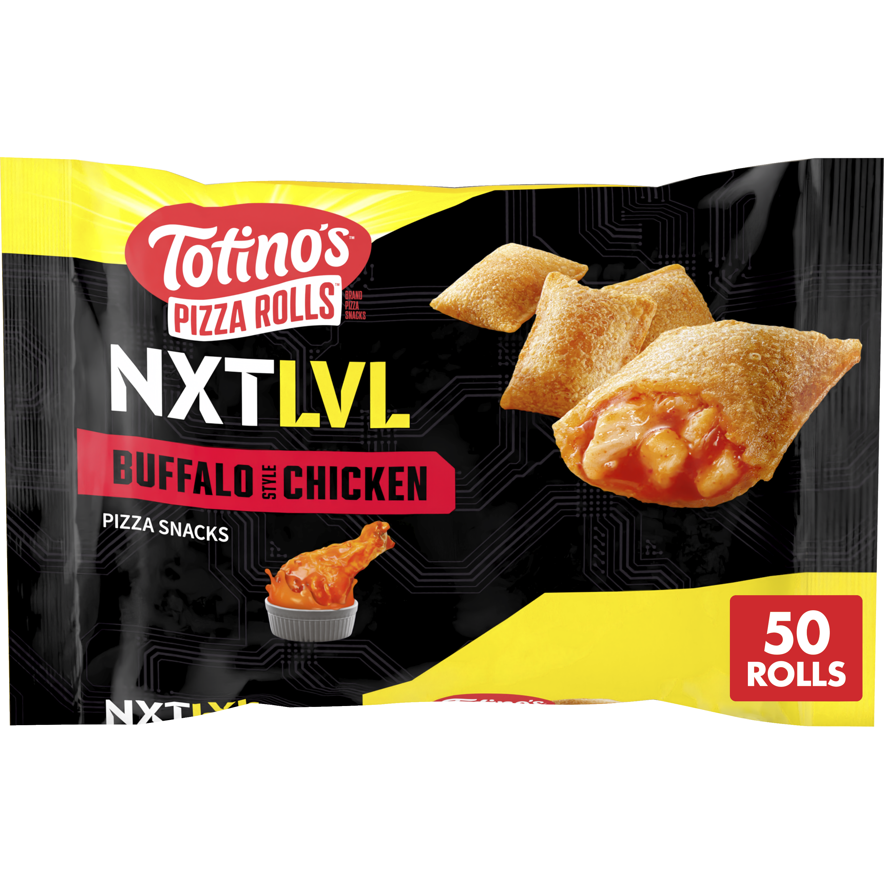 NXTLVL Buffalo Style Chicken Pizza Rolls™ | Totino's™ US