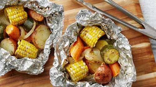 How to Make and Use a Foil Packet to Cook on Your Grill