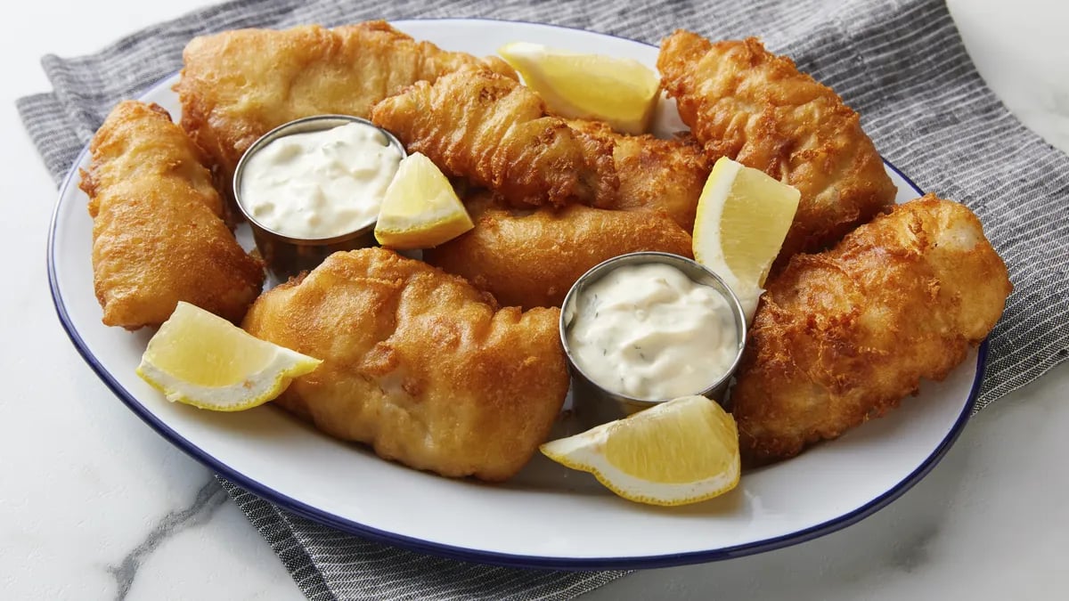 Beer Batter-Fried Fish