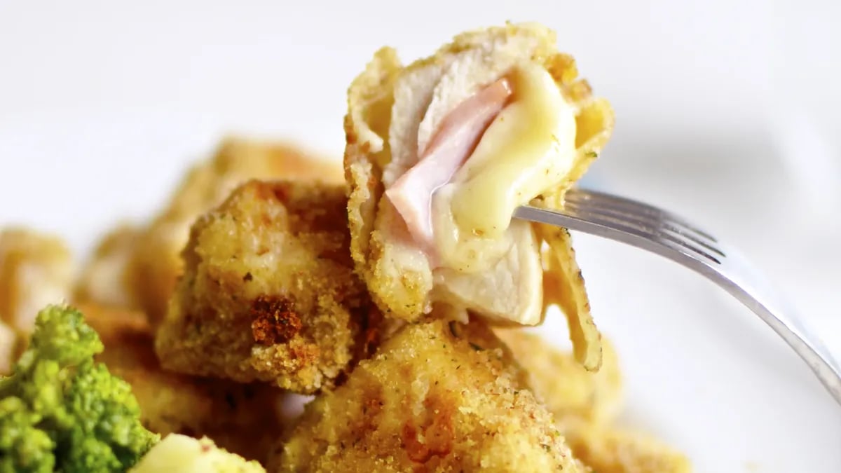 Cordon Bleu Chicken Nuggets