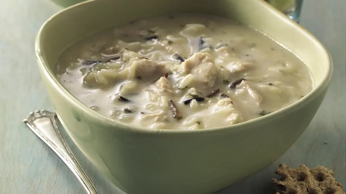 Quick Turkey-Wild Rice Soup