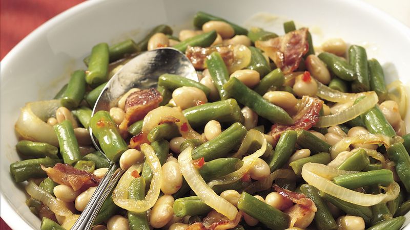 Tangy Beans and Bacon