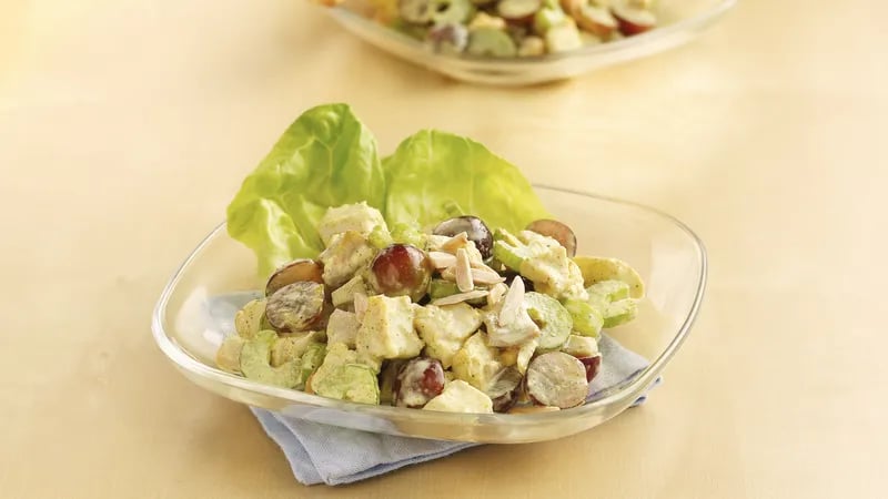 Curried Chicken and Grape Salad