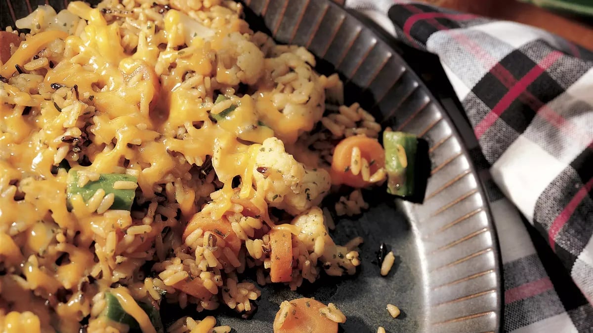 Vegetable-Rice Skillet