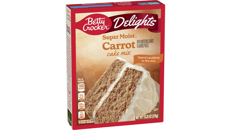 Betty crocker carrot cake discount