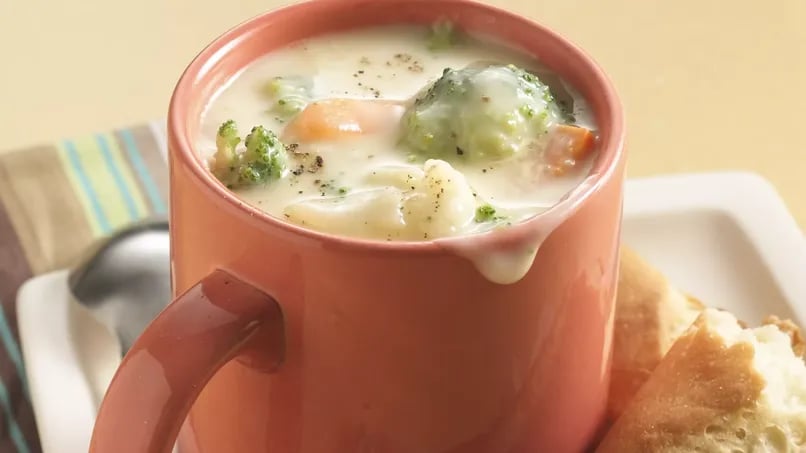 Spicy Mexican Cheese Chowder