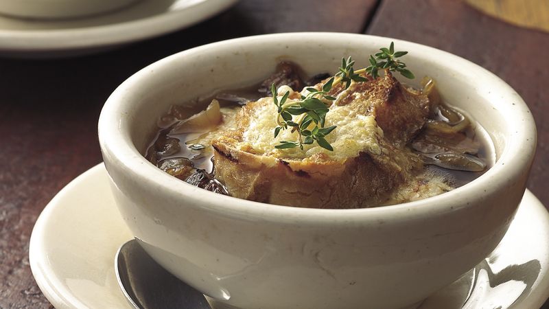 Slow-Cooker Beefy French Onion Soup