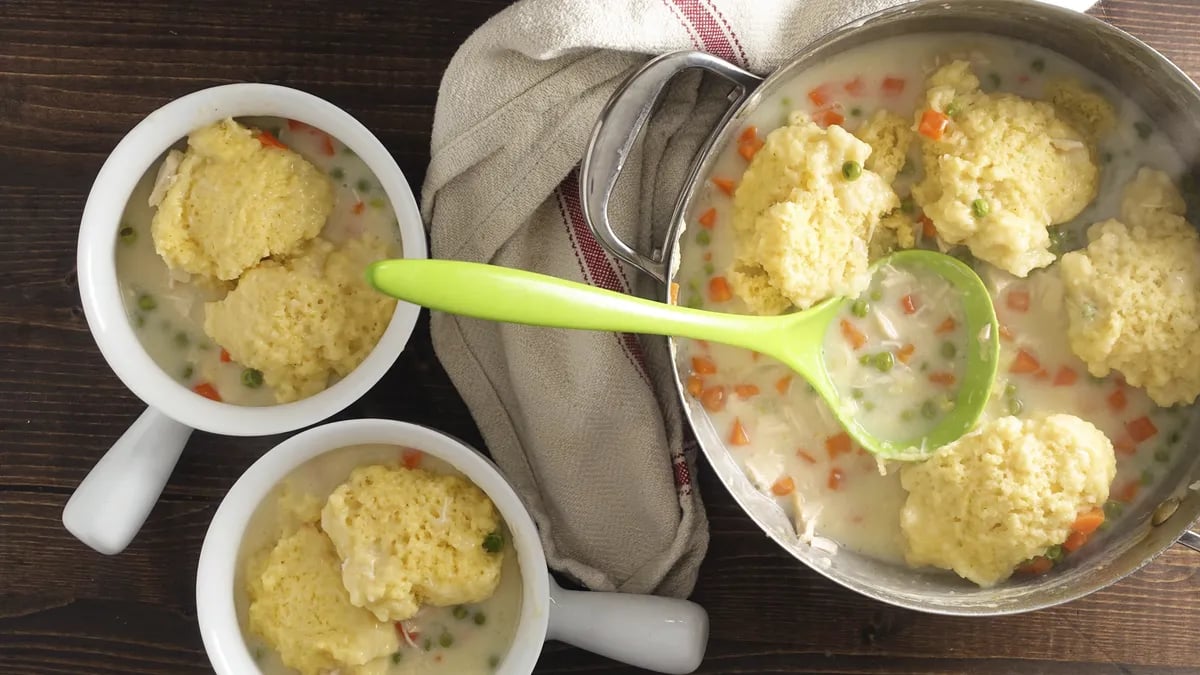 Chicken and Cornbread Dumplings