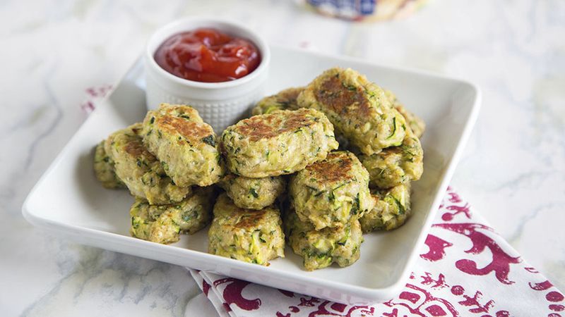 Oven-Fried Zucchini Tots