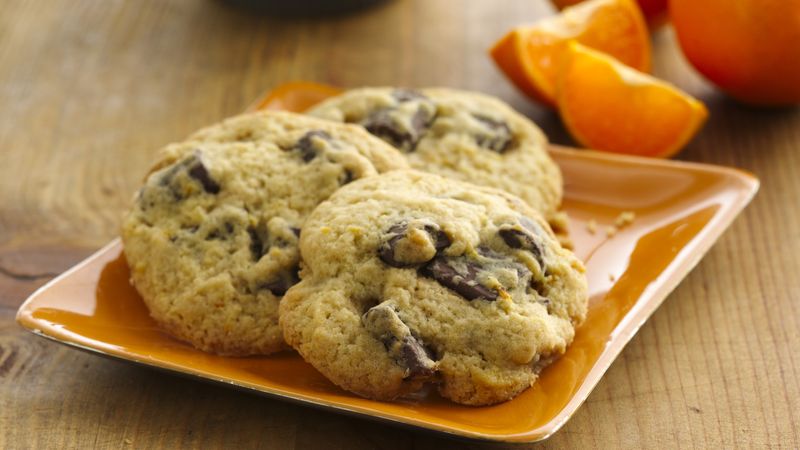 Orange Chocolate Chunk Cookies