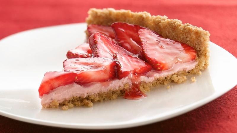 Strawberry Cream Tart Recipe - BettyCrocker.com