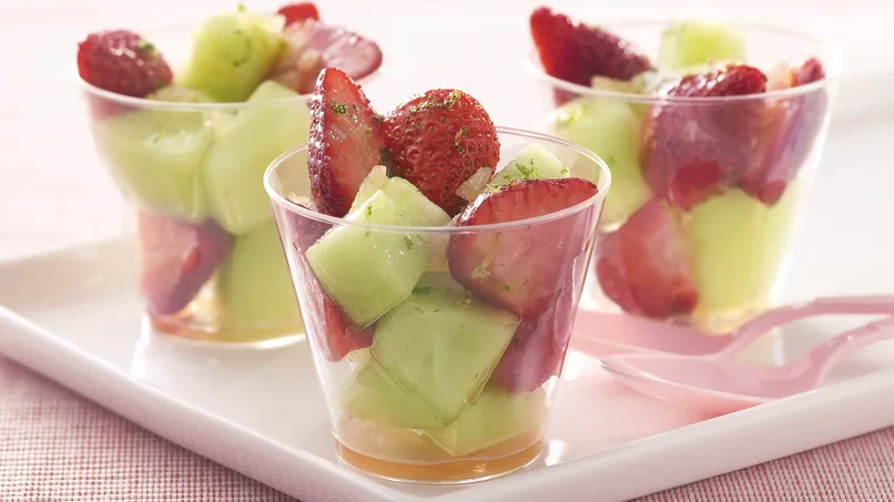 Mixed Fresh Fruit with Lime and Ginger