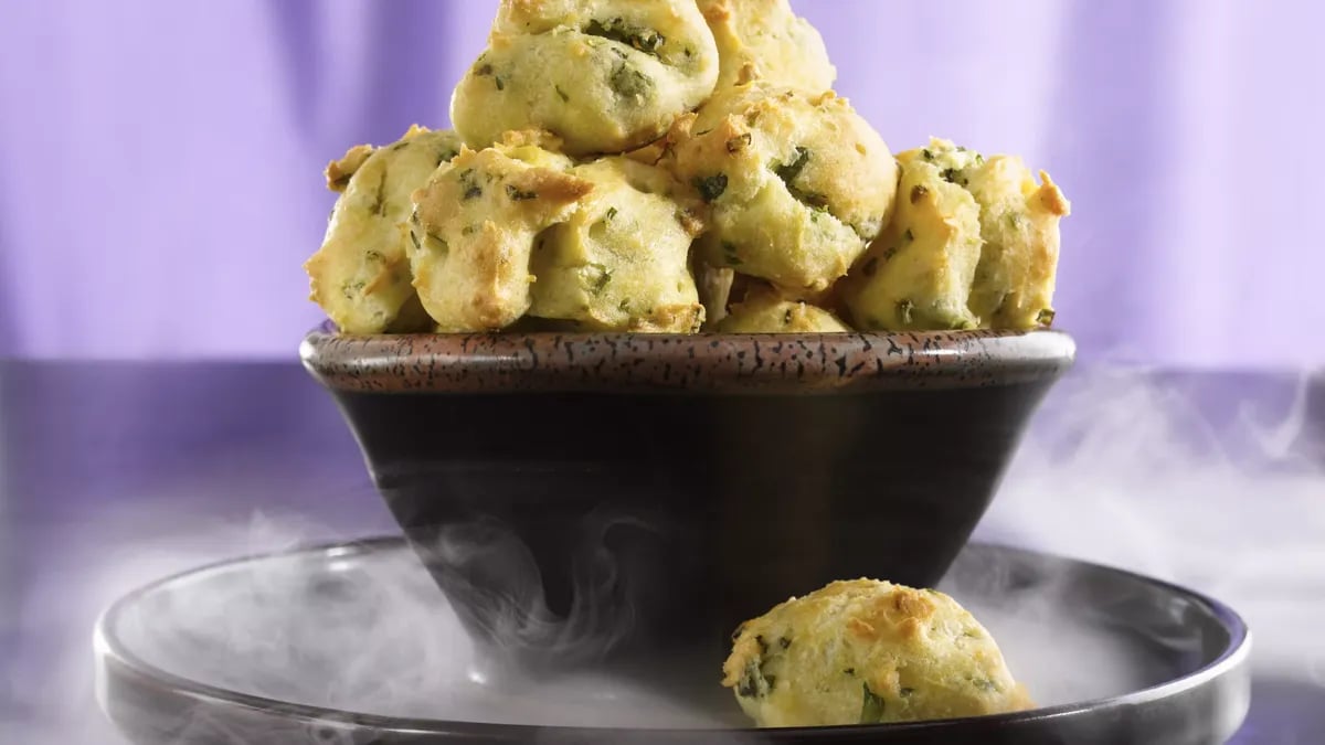 Fluffy Herbed Appetizer Puffs