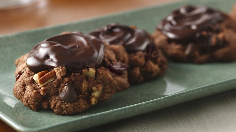 Gluten-Free Decadent Double Chocolate Cherry Cookies