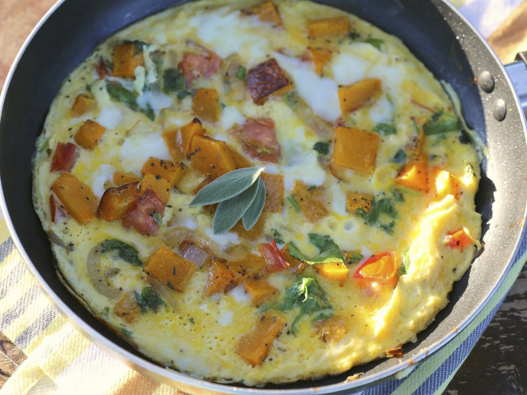 Receta De Tortilla Española Con Butternut Squash Y Salvia | QueRicaVida.com