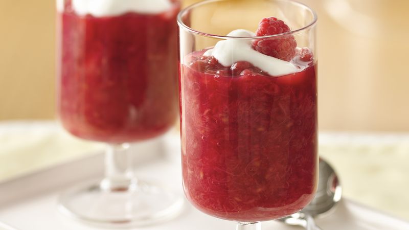 Saucy Raspberry-Rhubarb