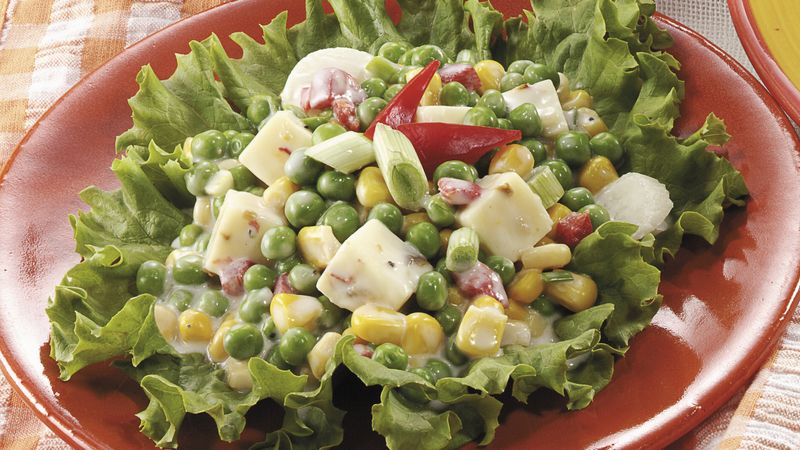 Crunchy Corn and Pea Salad