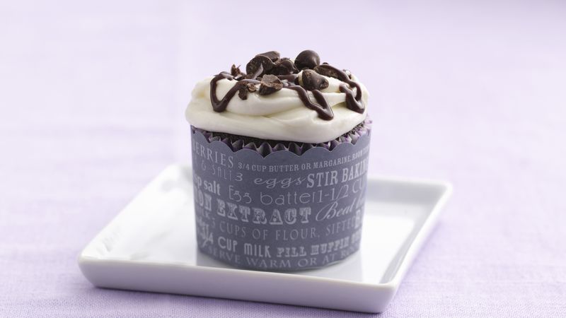 Chocolate-Amaretto Cupcakes