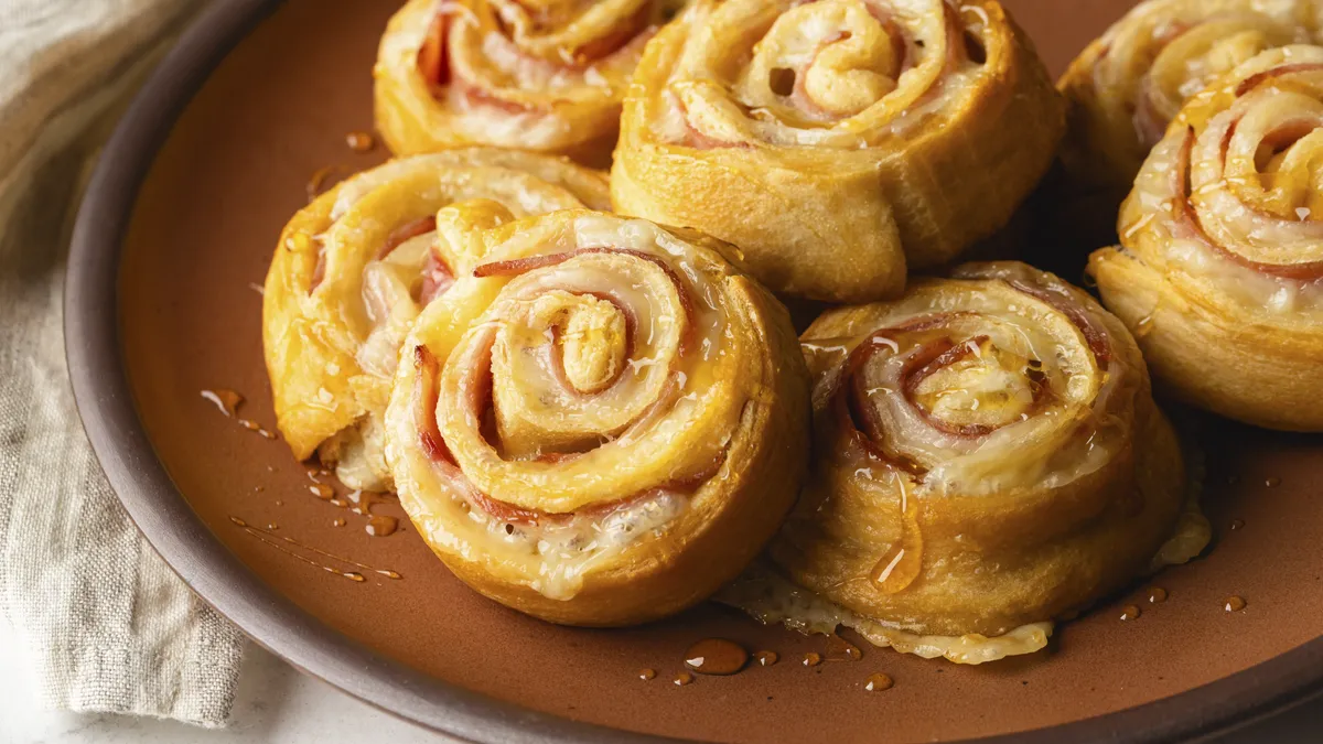 Ham and Cheese Pinwheels
