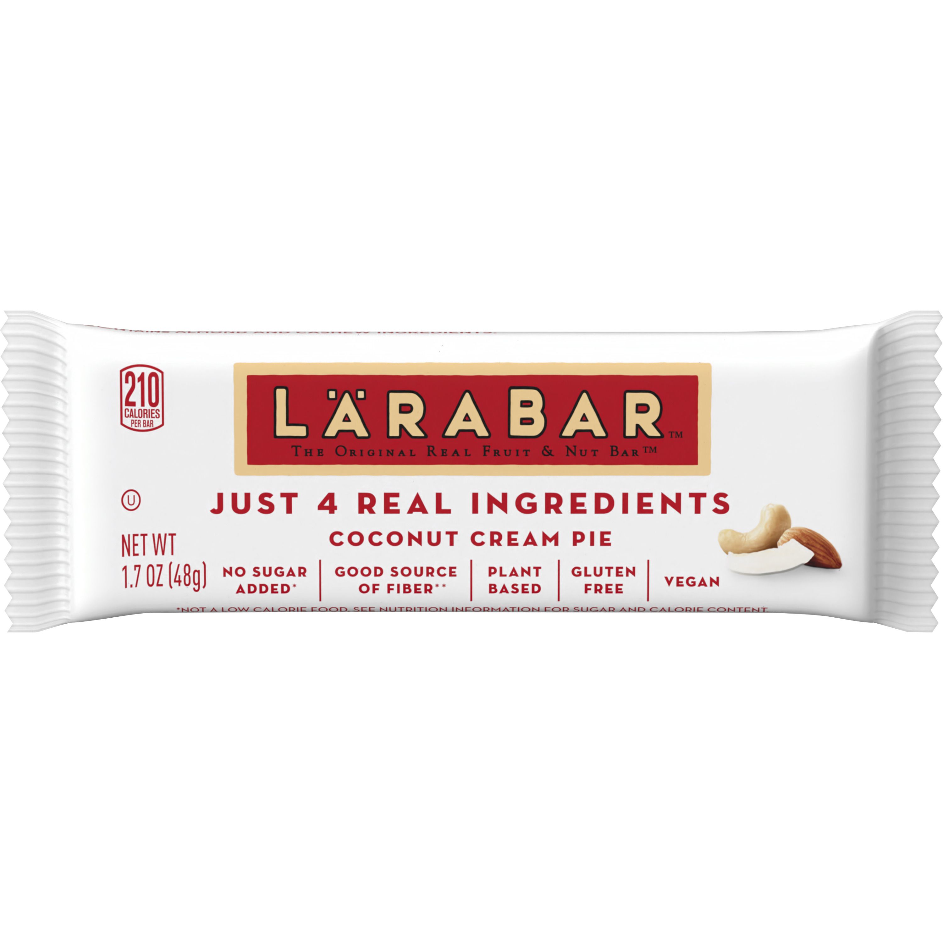 Front - 3D Lärabar(TM) Gluten Free Wellness Bars Coconut Cream Pie (16 ct) 1.6 oz