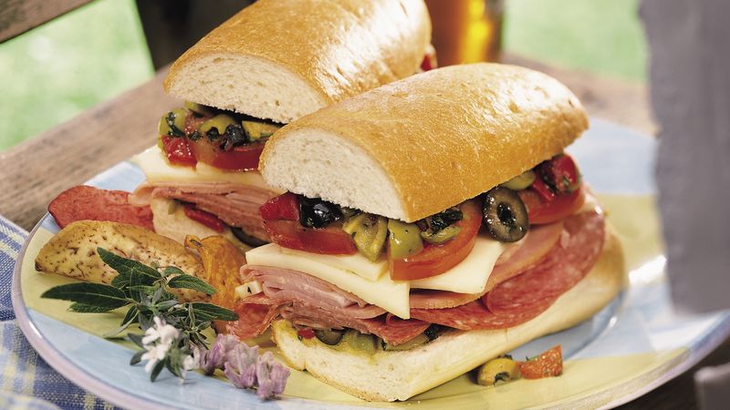 Muffuletta Sandwiches