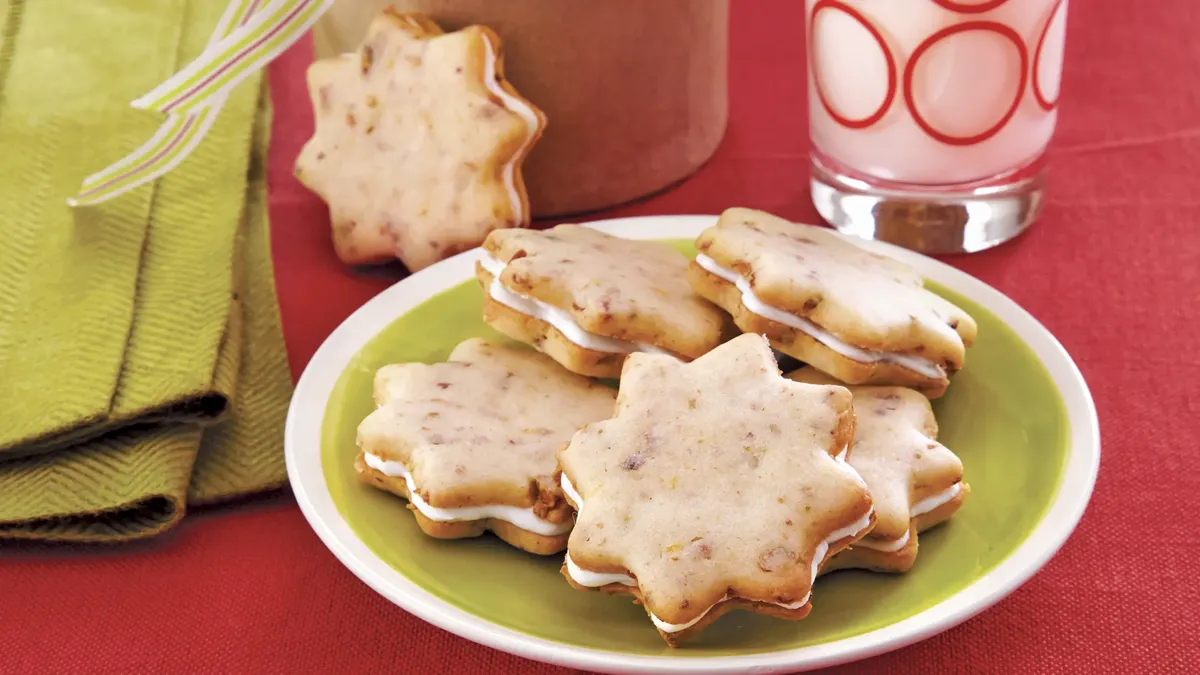 Moroccan Spiced Sandwich Cookies