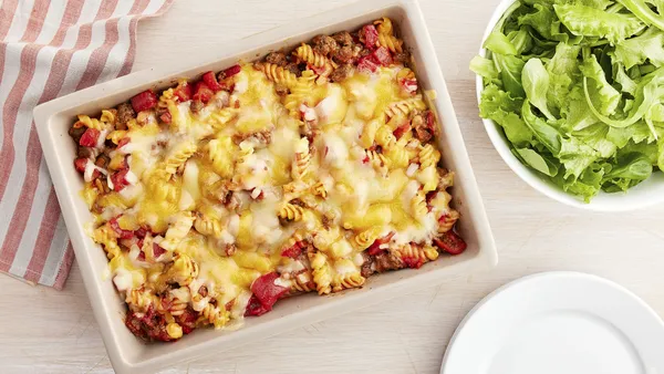 Simple Hamburger Hot Dish