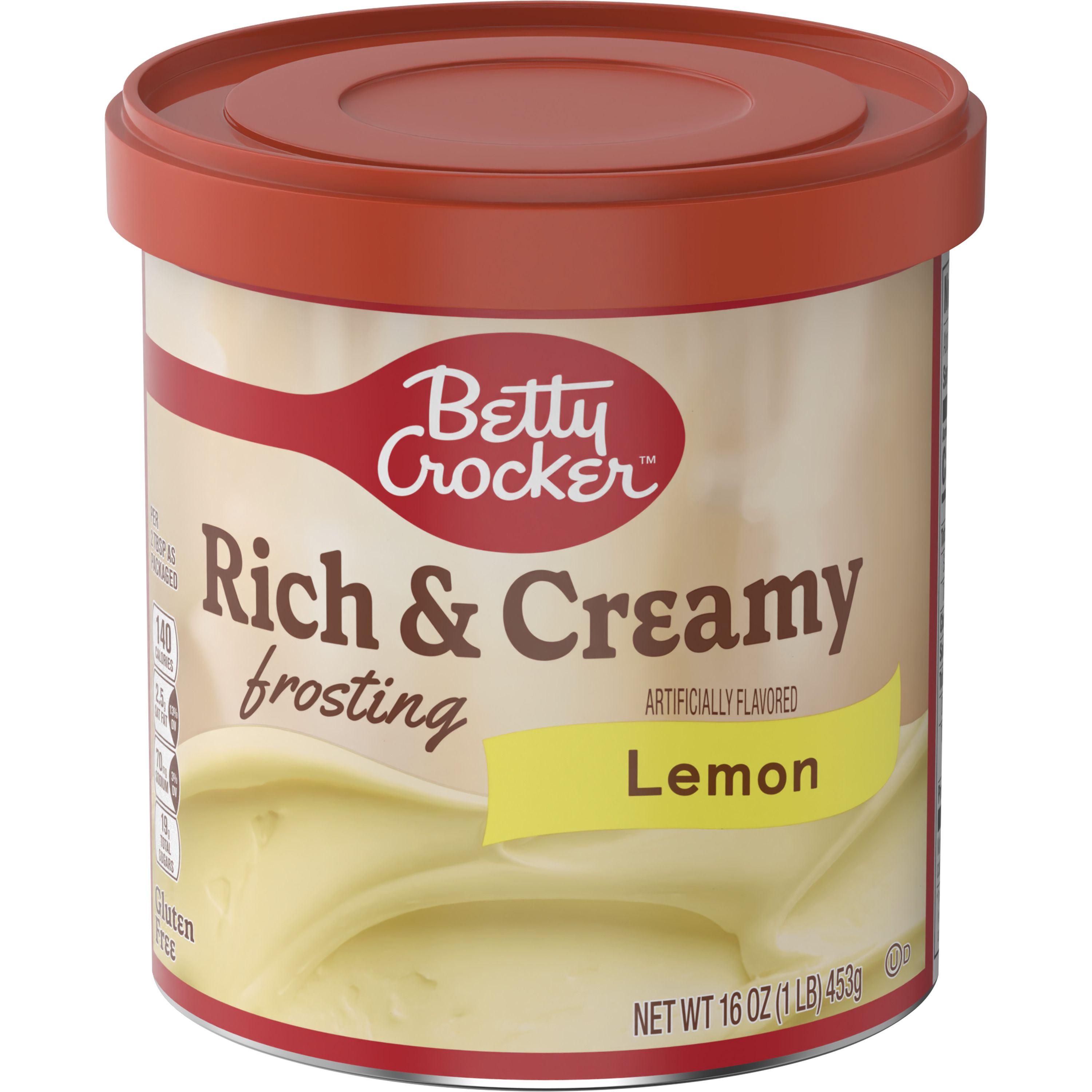 Betty Crocker™ Lemon Rich & Creamy Frosting - Front