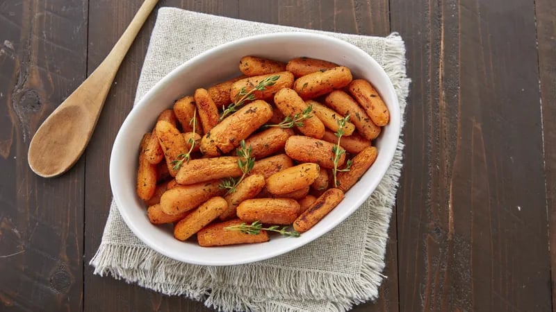 Roasted Baby Carrots