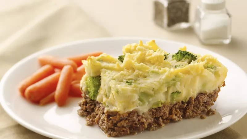 Potato-Topped Meatloaf Casserole