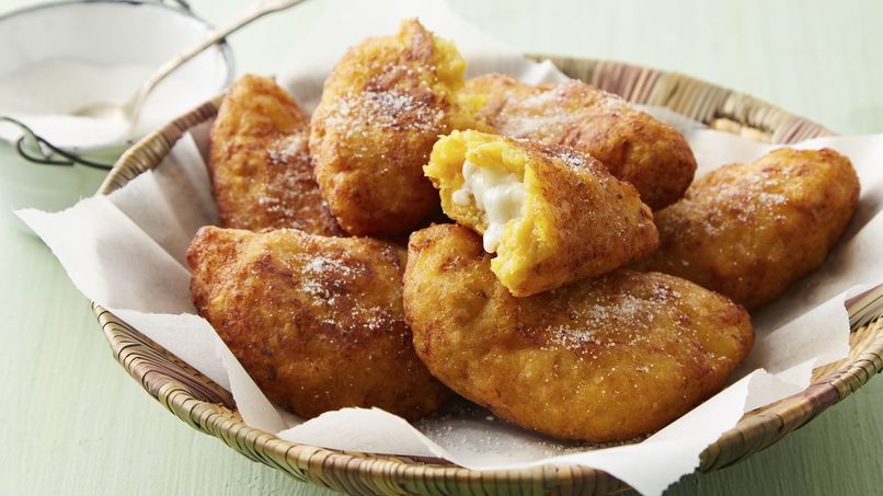 Ripe Plantain and Cheese Empanadas