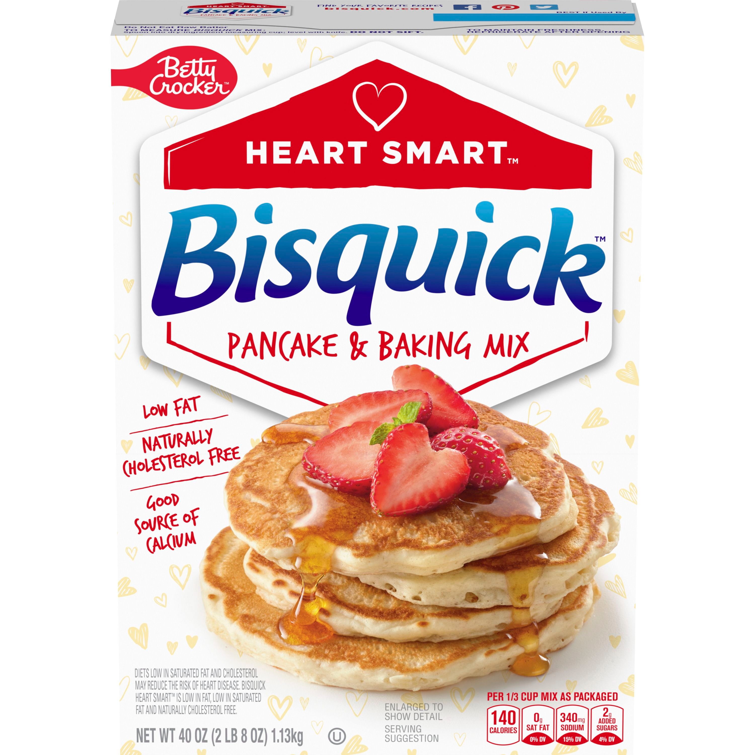 Bisquick™ Heart Smart™ Pancake & Baking Mix - Front