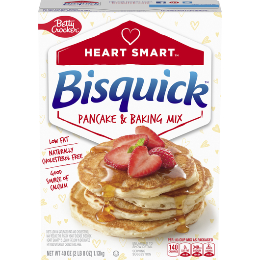 Bisquick™ Heart Smart™ Pancake & Baking Mix - Front