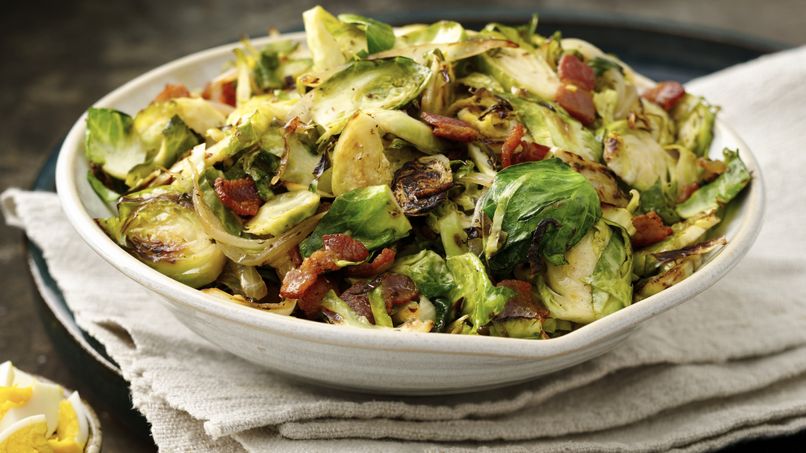 Bacon Brussels Sprouts Salad
