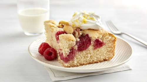 Lemon Raspberry Brunch Cake